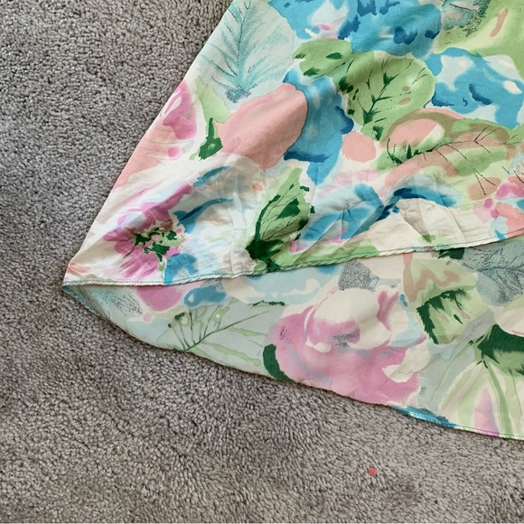 MARIO BALTHAZAR SILK FLORAL MIDI DRESS - Picture 3 of 6